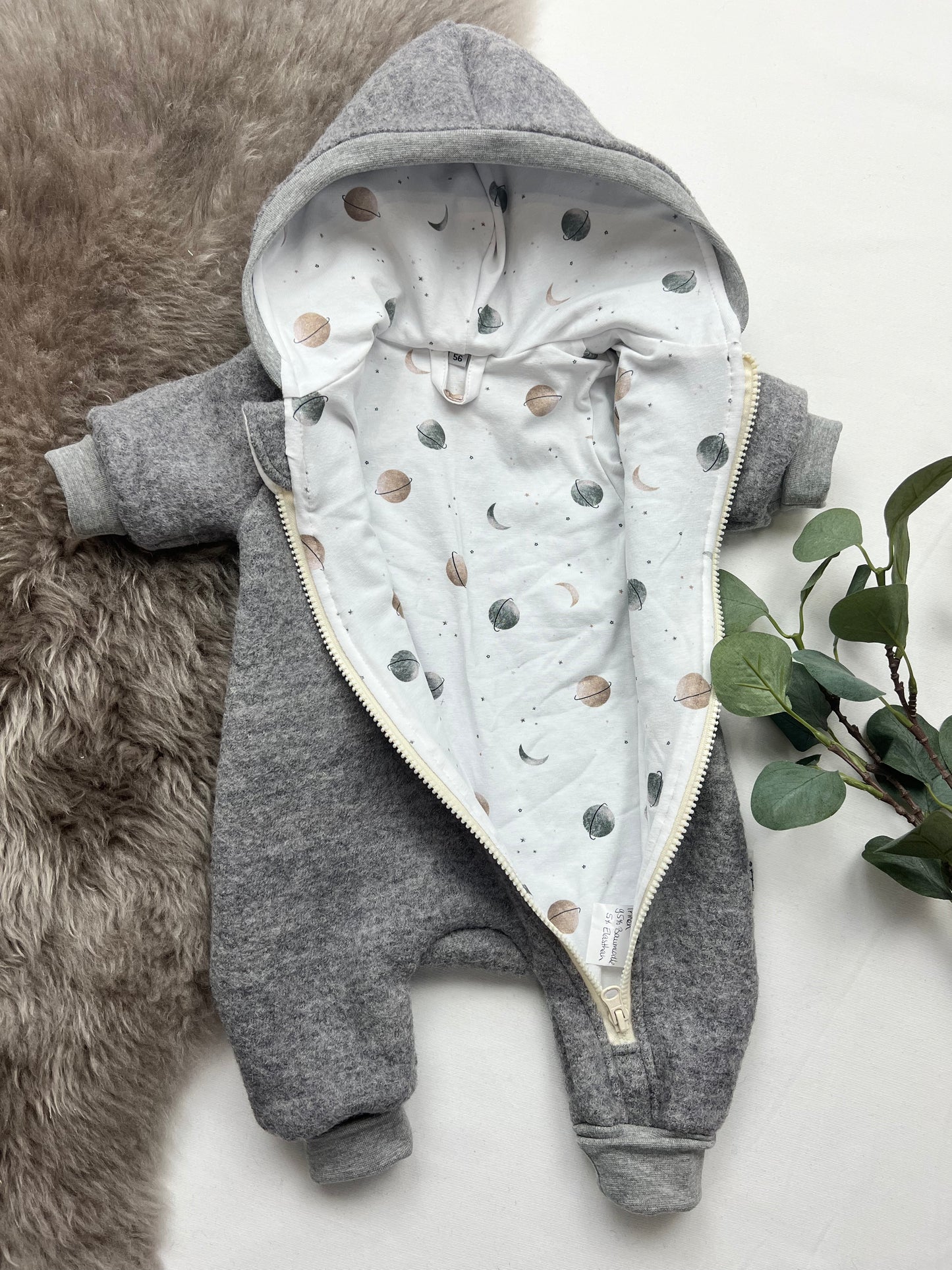 Wollwalkanzug Gr. 56