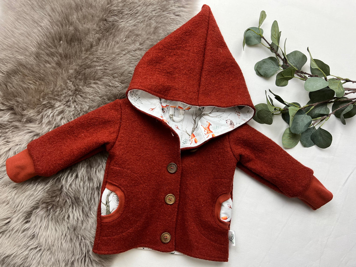 Wollwalkjacke Gr. 74