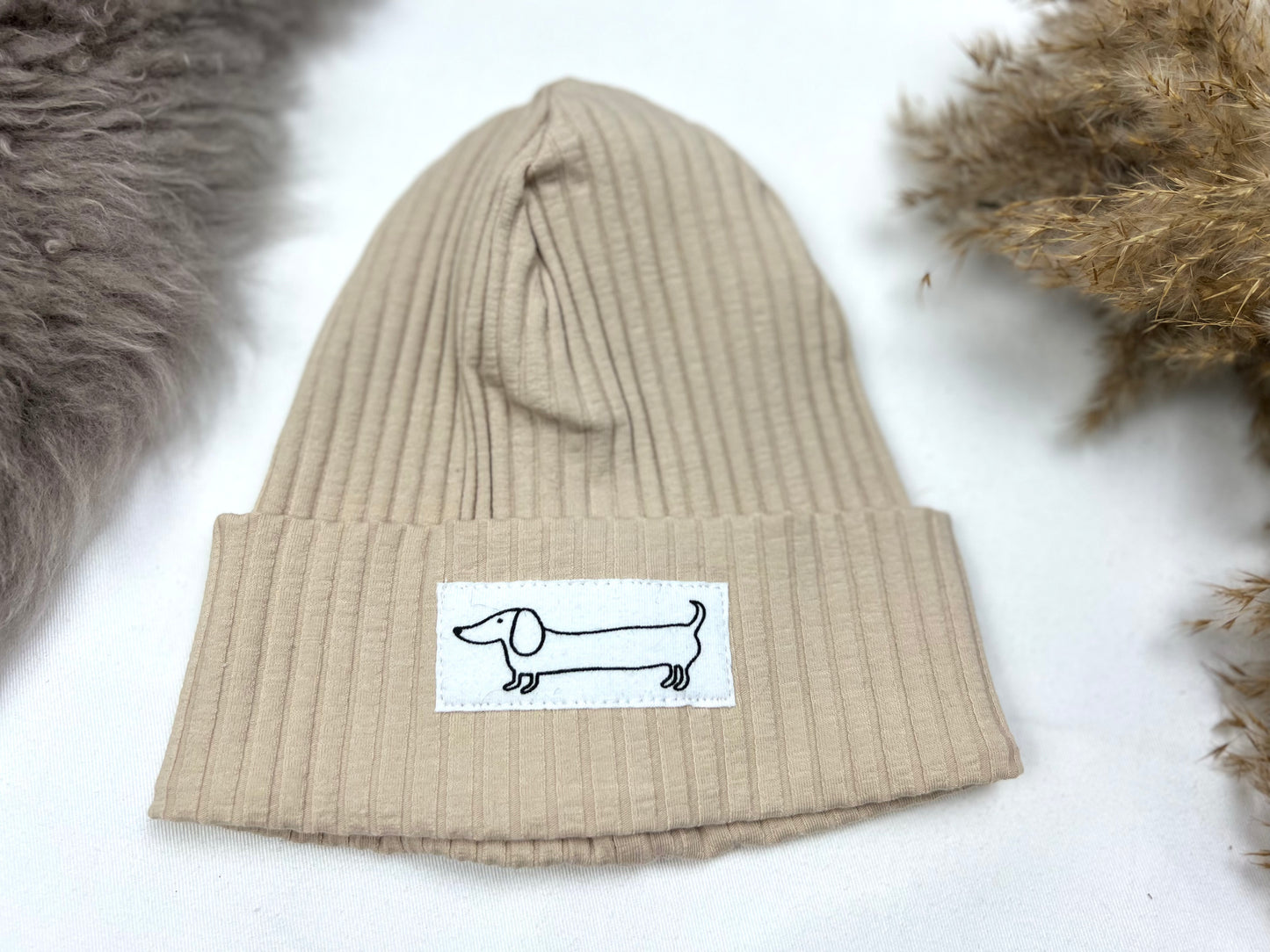 Dackelbeanie 43-46cm