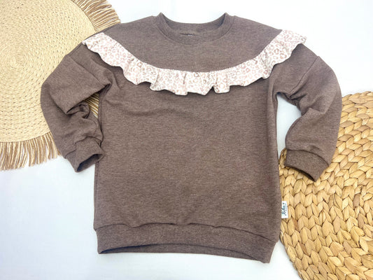 Rüschensweater Gr. 98