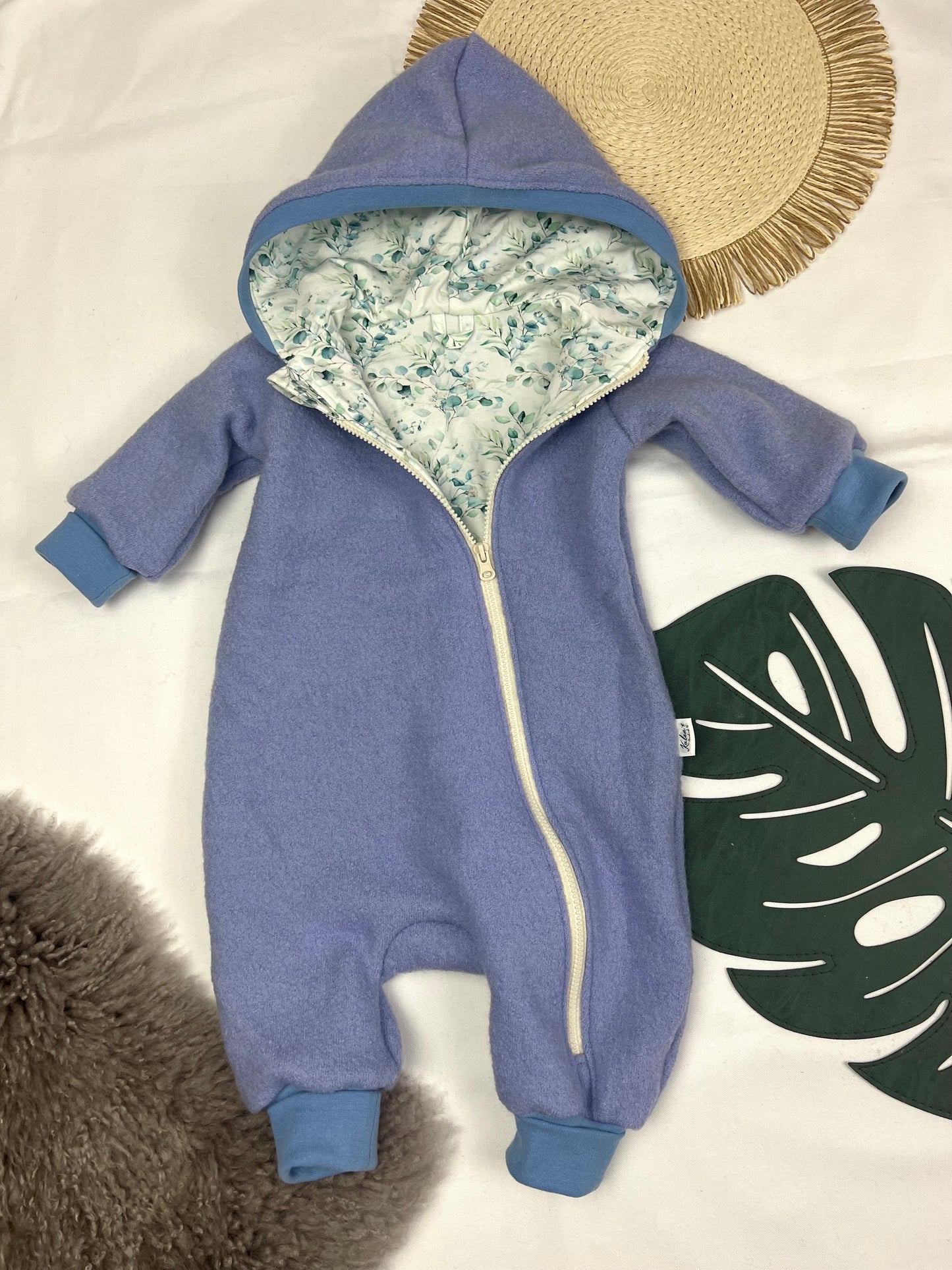 Wollwalkanzug Gr. 80