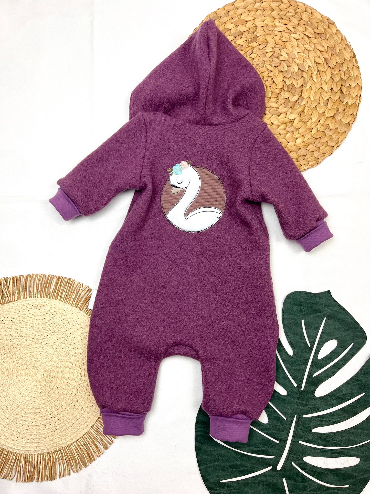 Wollwalkanzug Gr. 74