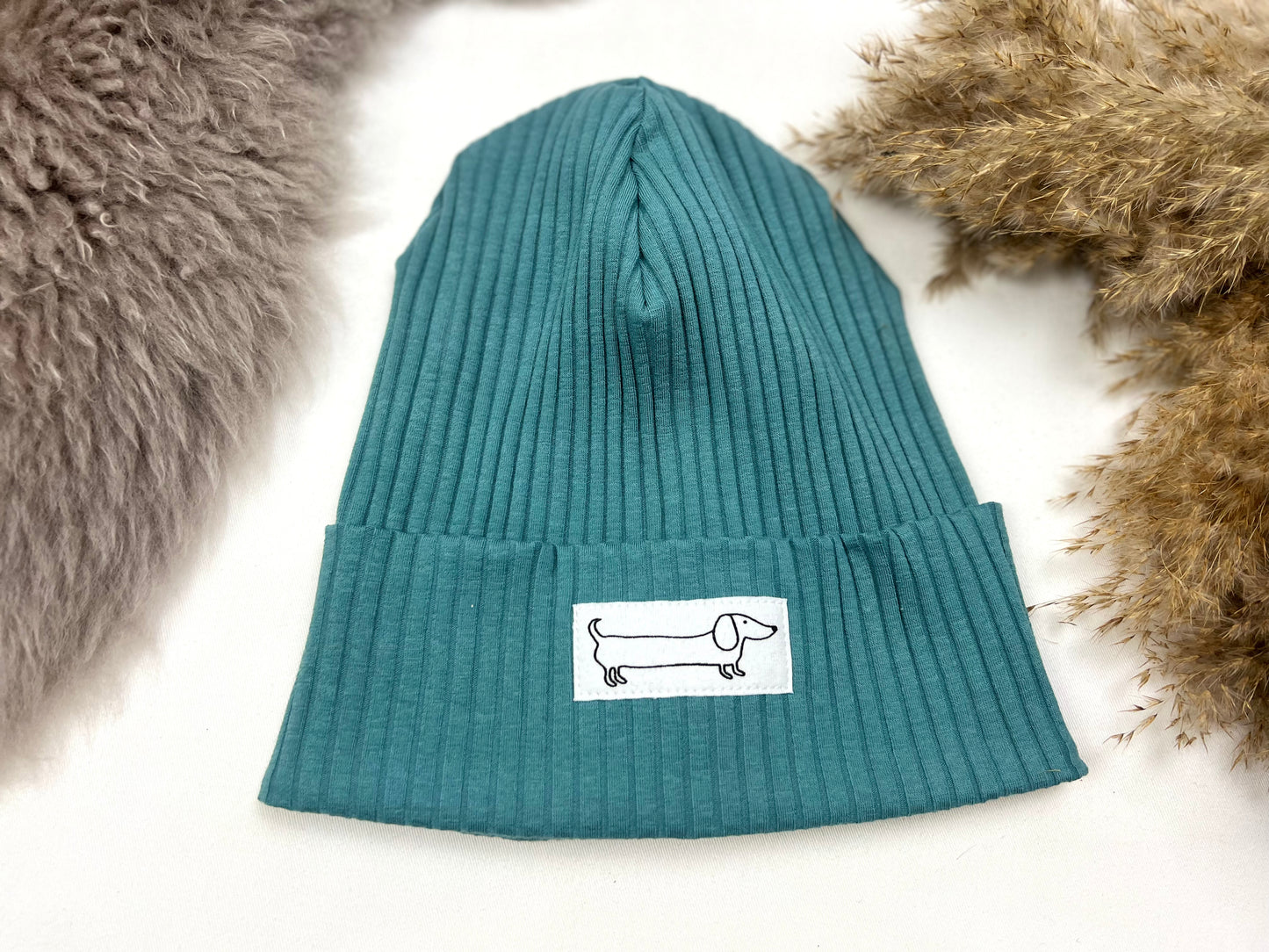 Dackelbeanie 55-58cm