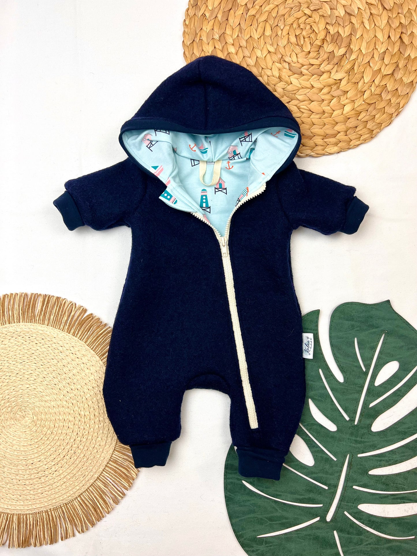 Wollwalkanzug Gr. 56