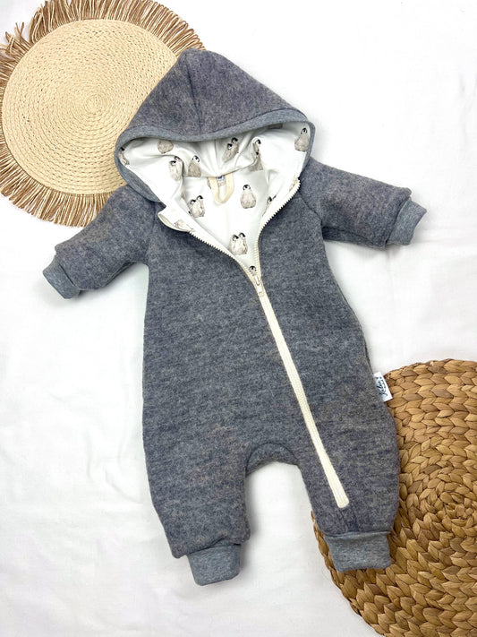 Wollwalkanzug Gr. 68