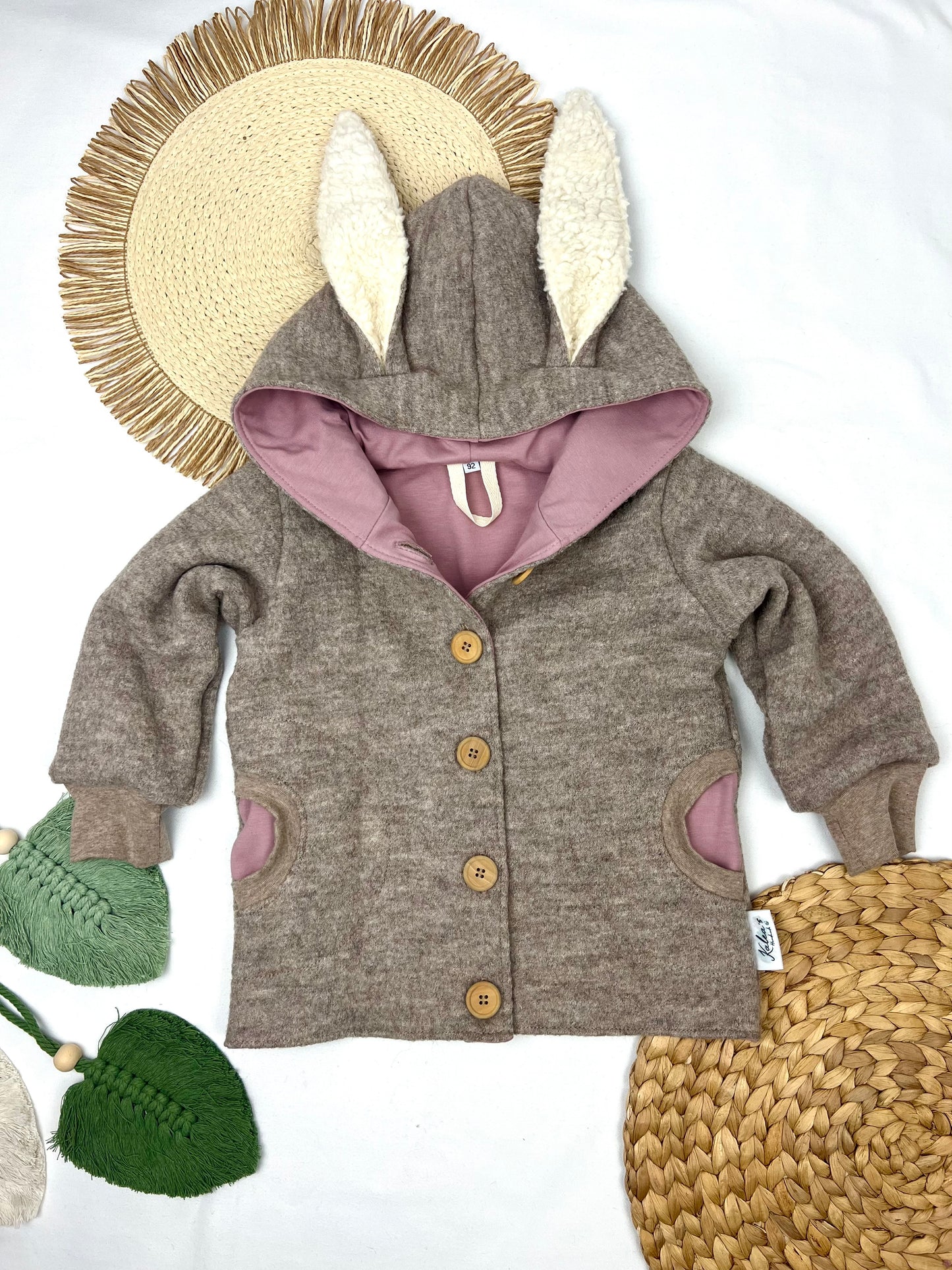 Wollwalkjacke Gr. 92